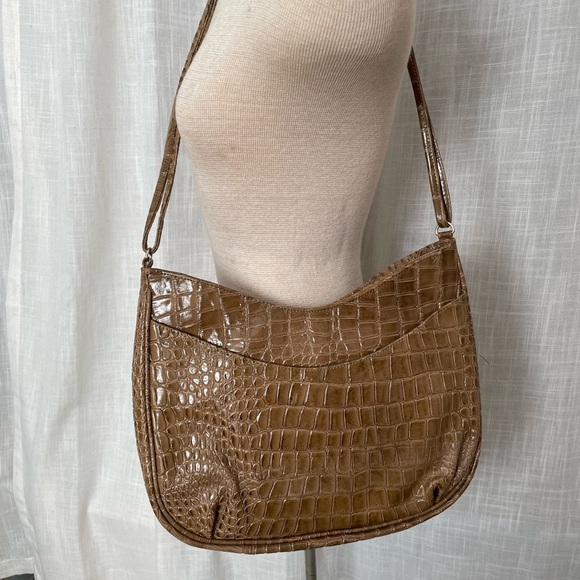 Vintage Sylvia Alligator Genuine Leather Shoulder Bag - Picture 10 of 14